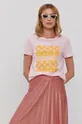 różowy Vero Moda T-shirt