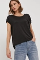 czarny Vero Moda T-shirt Damski