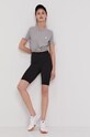 adidas T-shirt GL0785 bawełna szary GL0785