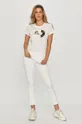 Armani Exchange - T-shirt 3KYTNA.YJ5AZ biały