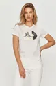 biały Armani Exchange - T-shirt 3KYTNA.YJ5AZ