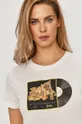 biały Armani Exchange - T-shirt 3KYTNA.YJ5AZ