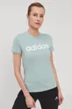 zielony adidas T-shirt GL0776