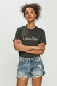szary Calvin Klein Underwear T-shirt Damski