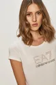 biały EA7 Emporio Armani - T-shirt 3KTT26.TJ12Z