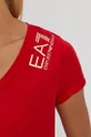 czerwony EA7 Emporio Armani T-shirt 3KTT14.TJ29Z