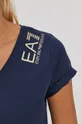 granatowy EA7 Emporio Armani T-shirt 3KTT14.TJ29Z