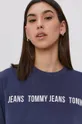 granatowy Tommy Jeans T-shirt DW0DW10147.4891