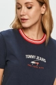 granatowy Tommy Jeans - T-shirt DW0DW09819.4891