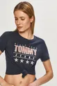 granatowy Tommy Jeans - T-shirt DW0DW10197.4891