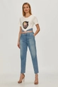 Trussardi Jeans T-shirt biały