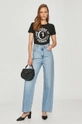 Trussardi Jeans - T-shirt czarny