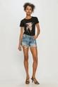 Trussardi Jeans T-shirt czarny