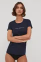 granatowy Emporio Armani T-shirt piżamowy 163139.1P223 Damski