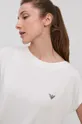 beżowy Emporio Armani T-shirt 164439.1P289