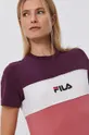 Fila T-shirt bawełniany Damski