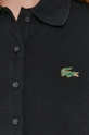 black Lacoste t-shirt