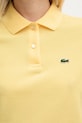 Lacoste polo tričko dámske bavlnené PF7839 žltá