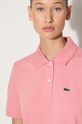 Lacoste cotton t-shirt pink PF7839