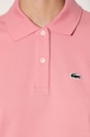 Lacoste cotton t-shirt PF7839 pink