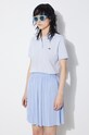 Lacoste t-shirt bawełniany niebieski PF7839