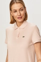 pink Lacoste cotton t-shirt