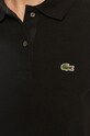 Хлопковая футболка Lacoste PF7839 чёрный