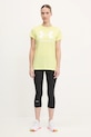 Under Armour tricou 1356305 galben SS25