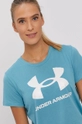 tyrkysová Tričko Under Armour