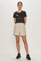Under Armour tricou 1356305 negru SS25