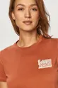 brązowy Lee - T-shirt