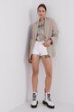AllSaints Top WM133U szary SS21