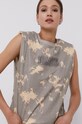 AllSaints Top szary WM133U