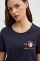 Gant t-shirt bawełniany granatowy 4200417