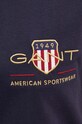 Gant t-shirt bawełniany 4200417 granatowy