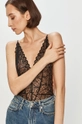 Pepe Jeans - Top Juliet uni negru PL303593.999