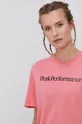 różowy Peak Performance T-shirt