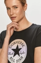 czarny Converse T-shirt