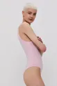różowy Calvin Klein Jeans body J20J217198.4891