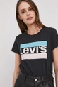 črna T-shirt Levi's