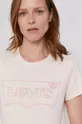 różowy Levi's T-shirt