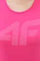 розовый Футболка 4F