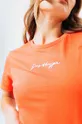 Hype t-shirt SIGNATURE narancssárga