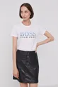 biały Boss T-shirt 50455145 Damski