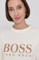 beżowy Boss T-shirt 50457388