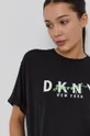 czarny Dkny T-shirt DP0T7854