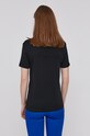 Îmbrăcăminte United Colors of Benetton Tricou din bumbac 3GA2E4230.100 negru
