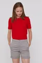 czerwony United Colors of Benetton T-shirt