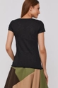 Sisley T-shirt 50 % Bawełna, 50 % Modal