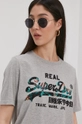 szary Superdry T-shirt